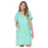 Casual Nights Flower Gown, 3X -