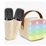Voijump Mini Karaoke Machine Set - Pink - Retail: $35