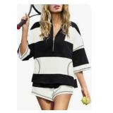 Retro Black and White Athletic Set S - Retail: $45