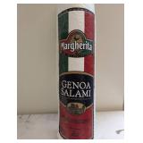 FACTORY SEALED - 6lb Margherita Genoa Deli Salami (Frozen/Never Thawed)  - Retail: $68.86