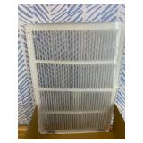 Return Air Grille 24x16(Duct Opening Size),Air Return Vent Cover,Flat Vent Cover,Rejillas De Aire Acondicionado Para Casa,Return Air Grilles,Outer Dimensions:25.75"Wx17.75"H(24"W x 16"H, Duct Opening)