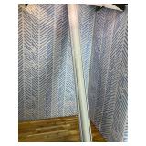 Retails for $171! Zebra Blinds for Windows Dual Layer Light Filtering Privacy Free-Stop Sheer Shades Light Control for Indoor Windows Zebra Shades for Living Room(54 W X 72 H, White)