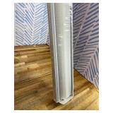 Retails for $171! Zebra Blinds for Windows Dual Layer Light Filtering Privacy Free-Stop Sheer Shades Light Control for Indoor Windows Zebra Shades for Living Room(54 W X 72 H, White)