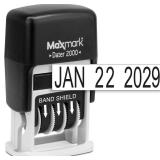 Maxmark Dater 2000, Self Inking Date Stamp With Black Ink