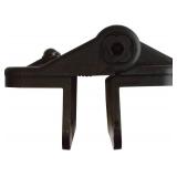 Cornerstone Black Nylon Polymer Medium Size Multi Adjustable Hinges | Fasteners Included | 2 Hinges Included | CH200F-SD-BK