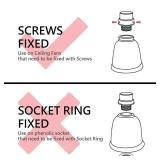 4-5/8 in. Frosted Bell Ceiling Fan Replacement Glass Shade (4-Pack)