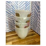 4-5/8 in. Frosted Bell Ceiling Fan Replacement Glass Shade (4-Pack)