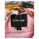 living for it pink tree camo bike short set