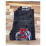Arvid Dark Grey Baggy Fit Jean Size 14