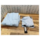 Boys Allstar Baby Blue/Black Graphic T-Shirt and Shorts Size 14