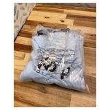 Boys Allstar Baby Blue/Black Graphic T-Shirt and Shorts Size 14