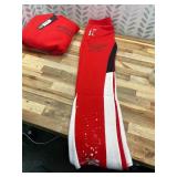 Rockstar Art Dist. Red Graphic Hoodie Size 14