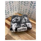 Mallor Black/White Baggy Stacked Hoodie Track Set Size 14