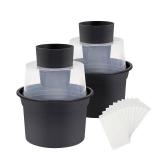 BIOGENTS BG-GAT2 Yard Control (Pack of 2) Non-Electrical Outdoor Trap for Egg Laying Asian Tiger and Dengue Type Position in Your Patio