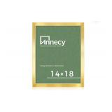 Annecy 14x18 Picture Frame Gold 1 Pack , 14 x 18 Picture Frame for Wall Decoration, Classic Gold Minimalist Style Suitable for Decorating Houses, Offices, Hotels