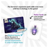 BOSS DOG GAMES Ninja Sloths Sorcerer s Expansion 2 + Players - Ages 8+ 20 Minutes to Play - Strategic Fun Family Game for Family Game Night for Kids 8-12 Teens and Adults | Heist Gems