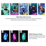 BOSS DOG GAMES Ninja Sloths Sorcerer s Expansion 2 + Players - Ages 8+ 20 Minutes to Play - Strategic Fun Family Game for Family Game Night for Kids 8-12 Teens and Adults | Heist Gems