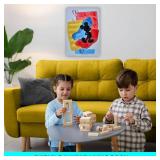 POP Creations Officially Licensed Disney Mickey Mouse Clubhouse Wall Art 13" x 19" Ready-to-Hang Canvas Print for Kids Bedroom, Playroom, Living Room, or Nursery
