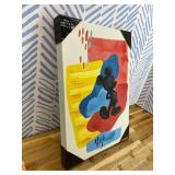 POP Creations Officially Licensed Disney Mickey Mouse Clubhouse Wall Art 13" x 19" Ready-to-Hang Canvas Print for Kids Bedroom, Playroom, Living Room, or Nursery