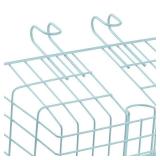 Retrospec Apollo Lite Steel Bike Basket 10 lb Cool Mint