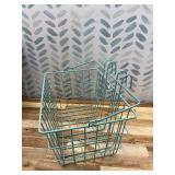 Retrospec Apollo Lite Steel Bike Basket 10 lb Cool Mint