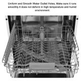 WD22X27740 Dishwasher Parts Mid Spray Arm Asembly Replacement Arm for Whirlpool, Amana, Ikea Dishwasher, WD22X26622 WD22X33498 WD35X10393 WD22X10089