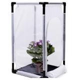 RESTCLOUD 30" Large Monarch Butterfly Habitat Cage, Outdoor Insect Mesh Cage Terrarium 16.5" x 16.5" x 30"