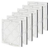 Amazon Basics 14x14x1 Air Filter 6 Pack, MERV 11 AC Furnace Filters (Actual Size: 13.75" x 13.75" x 0.75")