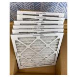 Amazon Basics 14x14x1 Air Filter 6 Pack, MERV 11 AC Furnace Filters (Actual Size: 13.75" x 13.75" x 0.75")