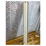 Persilux Zebra Cordless Roller Shades for Windows, Privacy Blinds (29" W x 72" H, White) for Sliding Door, Light Control for Day and Night, Home and Office