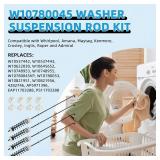 W10780045 WTW4816FW2 NTW4516FW2 NTW4605EW0 NTW4516FW1 WTW4800BQ1 Washer Suspension Rod Kit for Amana Whirlpool Kenmore WTW4800BQ0 RTW4516FW1 WTW4815EW0 NTW4516FW0 WTW4815EW1 WTW4816FW1 W10821951