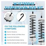 W10780045 WTW4816FW2 NTW4516FW2 NTW4605EW0 NTW4516FW1 WTW4800BQ1 Washer Suspension Rod Kit for Amana Whirlpool Kenmore WTW4800BQ0 RTW4516FW1 WTW4815EW0 NTW4516FW0 WTW4815EW1 WTW4816FW1 W10821951