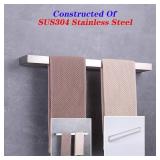 GERZWY Bathroom 30-Inch Towel Bar Stainless Steel Bath Towel Bar Modern Style Wall Mount Brushed Finish HG17702-LS