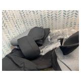 Front Seat Cover Compatible with 2024 2025 Tesla Cybertruck, Heavy Duty Cationic Linen Fabric Seat Protector