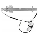 BOXI 741-011 Front Right Passenger Side Power Window Regulator with Motor Fit for Honda Odyssey 1999-2004 with 2-Pin Connector/OE# 72210-S0X-A04 72210S0XA04