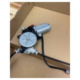 BOXI 741-011 Front Right Passenger Side Power Window Regulator with Motor Fit for Honda Odyssey 1999-2004 with 2-Pin Connector/OE# 72210-S0X-A04 72210S0XA04