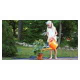 Dramm Premium High Grade Long Spout Watering Can, for Indoor/Outdoor House Plants, Vegetables, Flowers, Berry, 7 Liter