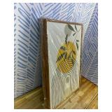 ANHUIB Boho Minimalist Canvas Wall Art 16x24 Inch Dandelion Plant Wall Decor Modern Geometric Artwork Abstract Line Botanical Painting Set if 3 for Living Room Bedroom Dining Room