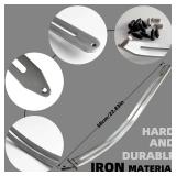 Big Size Dent Rods, Paintless Car Dent Removal Tool,Front Fender Damage Repair, Curved Rod Crowbar,Hook Rods Tools Kit