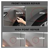 Big Size Dent Rods, Paintless Car Dent Removal Tool,Front Fender Damage Repair, Curved Rod Crowbar,Hook Rods Tools Kit