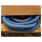 Poolmaster Manual Pool Vacuum Hose 30 Ft x 1-1/2 for Inground & Above Ground Pools Not for Automatic Cleaners Kink-Free, Heavy Duty Pool Cleaner Hose with Swivel Cuff Made in USA