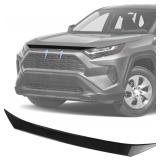 RAV4 Hood Bug Deflector Compatible with Toyota RAV4 LE/XLE 2019 2020 2021 2022 2023 2024 Low Profile Bug Hood Shield,Front Bumper Stone Guard Protection,Carbon Fiber Look Front Bonnet Cover