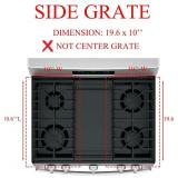 WB31X27151 Burner Grate Replacement Parts For GE Stove Parts General Electric Gas Range Parts Stove Surface Top Side Grate Cast Iron Rack 1 Pack