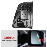 Retails for $212! FIONE LED Tail Light Assembly Compatible with Dodge Ram 1500 Taillight Without Blind Spot 2019-2022 LED Type & Red Lens Chrome Interior Left LH+RH Right Side