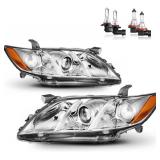 Retails for $105! Headlights Assembly for 2007-2009 Toyota Camry, Headlights Assemblies for 2007 2008 2009 Toyota Camry US Version Driver & Passenger Side