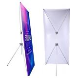 2 Pack Best Selling Banner Stand Adjustable X Banner Stand Fits Any Banner Size Width 23" to 32" and Height 63" to 78",Portable Retractable Banner Holder with Carrying Bag - Customize Banner for Trade