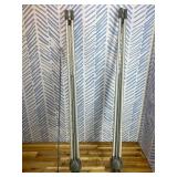 2 Pack Best Selling Banner Stand Adjustable X Banner Stand Fits Any Banner Size Width 23" to 32" and Height 63" to 78",Portable Retractable Banner Holder with Carrying Bag - Customize Banner for Trade