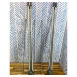 2 Pack Best Selling Banner Stand Adjustable X Banner Stand Fits Any Banner Size Width 23" to 32" and Height 63" to 78",Portable Retractable Banner Holder with Carrying Bag - Customize Banner for Trade