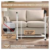 26.9IN Adjustable Dual-way Handles Couch Chair Stand Assist for Seniors, Standing aid & Support Device, Chair Lift Assist Device for Elderly Mobility & Daily Living Stand to Sit(300LBs Loading, White)