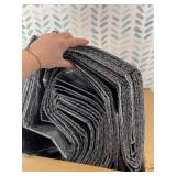 2 Car Garage Door Insulation Kit, 16 Pcs Double Bubble Panels Reflective Insulating Aluminum Radiant Barrier Thermal with Self Adhesive Dots Set for Garage Greenhouse Attics Walls (23.6 x 47.2 Inch)